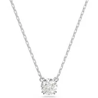Swarovski Kette mit Anhänger Stilla Round, mit Swarovski® Kristall