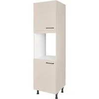 nobilia® Backofenumbauschrank "MIAMI", Ausrichtung wählbar, mit zwei zusätzlichen Türen, vormontiert, Breite/Höhe: 60/167,8 cm
