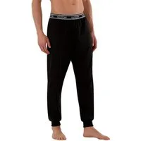 Qotton Pyjamahose Herren Jogginghose Schlafanzughose – Lange Pyjamahose aus Baumwolle Weich