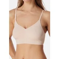Schiesser Bralette-BH Invisible Soft (1-tlg) Bustier - Mit herausnehmbaren Pads, Verstellbare, schmale Träger