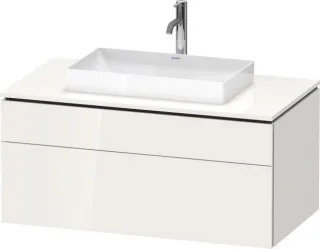 Duravit L-Cube Konsolenwaschtischunterbau wandhängend Weiß Hochglanz 1020x550x482 mm - LC48810222200 LC4881022220000