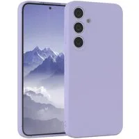 EAZY CASE Handyhülle für Samsung Galaxy S24 Plus Hülle Silikon 6,7 Zoll, Silikonhülle stoßfest Smart Slimcover Case Dünn Blau Lila