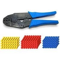 ARLI Crimpzange ARLI Handcrimpzange 0,5 - 6 mm² + 100 Stossverbinder