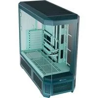 View 600 TG Transformative Teal, Big-Tower-Gehäuse blaugrün, Tempered Glass
