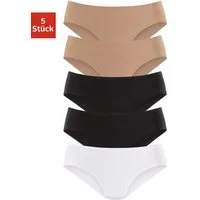 petite fleur by Lascana Jazz-Pants Slips (5er-Pack) aus elastischer Baumwolle