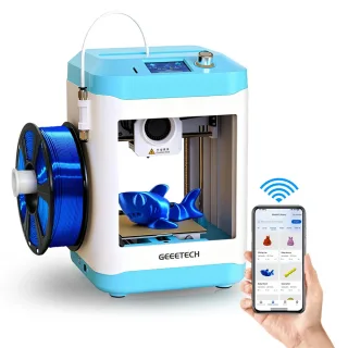 [EU Direct]GEEETECH M1S Mini Kids 3D Printer with 2.4-inch LCD Screen High Speed 250mm/s Direct Drive with Auto Leveling