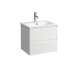 Laufen Waschtisch und Waschtischunterschrank LUA SET LANI 455x600x527 H8600832601041