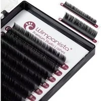Wimpanista Einzelwimpern Volumewimpern D Curl 0.05mm, 1 tlg., Mixbox 8-14mm