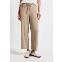 STREET ONE Stoffhose High Waist