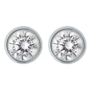 Orphelia Ohrstecker für Damen, 925 Sterlingsilber, Silber ZO-6079