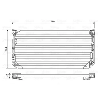 Valeo Klimakondensator Toyota Corolla E10 814045