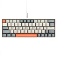 KINSI Mechanische Tastatur,Kabellose/Kabelgebundene Tastatur,Bluetooth Gaming-Tastatur (RGB-Beleuchtung)