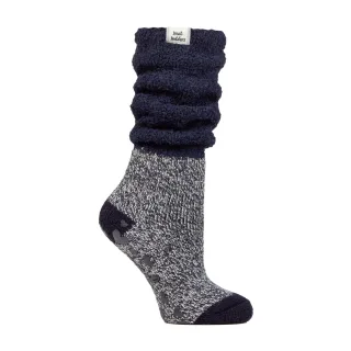 Damen Flauschige Schlappe Top Anti-Rutsch Thermo Bett-Socken