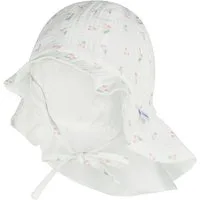 Sterntaler® Sonnenhut Sonnenhut Kirschen (1-St) Bio-Musselin-Sonnenhut mit Kirschen, Größenband, Band, Schutz