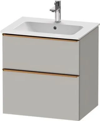 Duravit D-Neo Waschtischunterbau wandhängend Betongrau Matt 610x462x625 mm - DE4361004070000 DE4361004070000