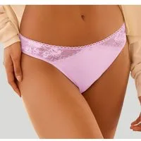 LASCANA Slip mit hübschen Spitzeneinsätzen