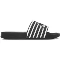 Kappa Kappa Damen-Flip-Flops, schwarz Badepantolette