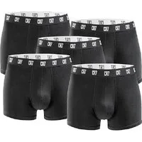 CR7 Boxer CR7 5er Pack Boxershorts Trunk Herren by Cristiano Ronaldo Black-Weiß