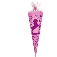 Nestler Schultüte MAGIC UNICORN Einhorn Pferd, Zuckertüte 85cm (zum Schulanfang / Einschulung)