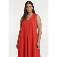 YOEK A-Linien-Kleid Damen Kleid ärmellos ohne Arm