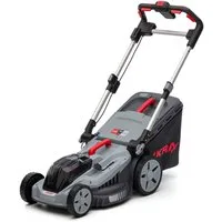 ikra GmbH Akkurasenmäher IB-LM 43, 43 cm Schnittbreite, kompatibel mit BOSCH 36V