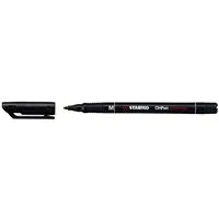 STABILO Filzstift STABILO OHPen M permanent Folienstift schwarz 1,0 mm
