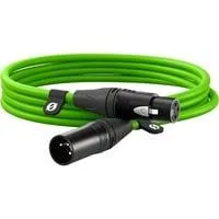 Premium XLR-Kabel XLR3M-G green hellgrün, 3 Meter