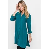 Witt Klassische Bluse Longbluse Langarm