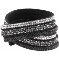 Firetti Armband Wickelarmband, mit Glasstein