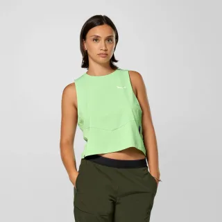 SALEWA - Pedroc Dry'Ton Light T-Shirt Damen - Grün (Gr.40)
