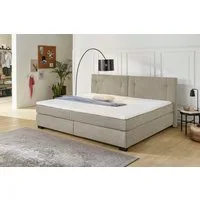Jockenhöfer Gruppe Boxspringbett Family, inklusive 7-Zonen-TTFK-Matratzen und Kaltschaumtopper, Familienbett in der Größe 240x200 cm