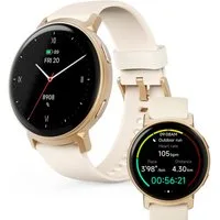 Hama ARION GPS, AMOLED-Display, IP68, Telefonfunktion, 110 Sportmodi Smartwatch (3,35 cm/1,32 Zoll), VO2max-Analyse, Schlaftracking, Blutsauerstoff, 6–8 Tage Akkulaufzeit