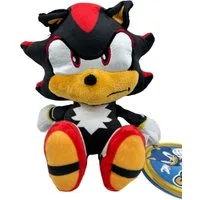 Play by Play Kuscheltier Sonic The Hedgehog perfekt Geschenkidee für Jungen&Mädchen schwarz (Spar Set, 1-St., Geschenk-Set), Weiches SEGA Sonic Plüschtier 22 cm, kuschelig und hochwertig