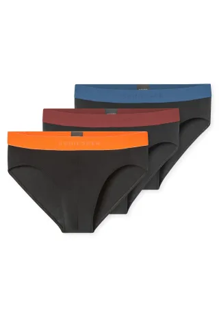SCHIESSER - 3PACK Rio-Slip sortiert 15 - Gr. - 7