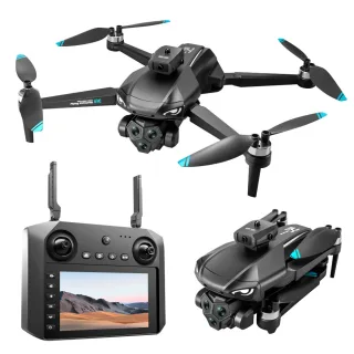 MSRC M33 MAX 5G WiFi FPV with 4.5inch LCD Screen Controller 720P HD Dual Camera Servo Gimbal 360° Obstacle Avoidance Opt