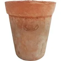 Dekowunder Übertopf Aged Terracotta Blumen Über Um Ton rund Blumen Ampel Wand Pflanz Long