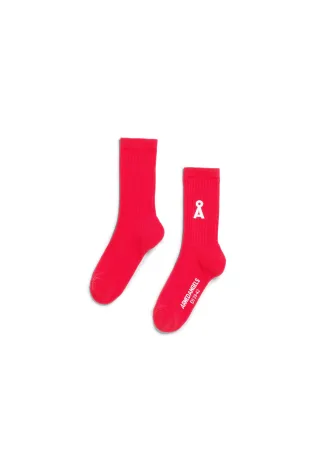 Armedangels - SAAMUS BOLD SOCKS W mars red - Gr. - 42