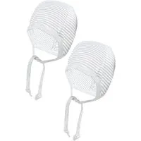 TupTam Erstlingsmütze TupTam Unisex Baby Erstlingsmütze zum Binden 2er Pack