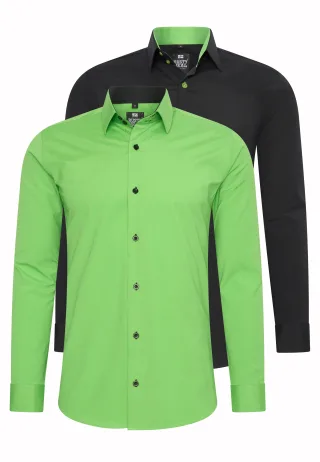 2er Set Business Hemd