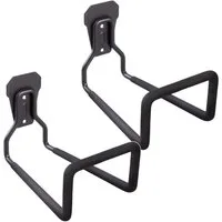 Maclean Wandhalterung MC-441 Garagenwandhalterung ür Reifen, Gartengeräte, Leiter, Schläuche, (2-tlg., Garage Werkzeughalter Schlauchhalter Wandhaken 35kg)