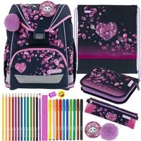 Herlitz Schulranzen Set UltraLight Plus 6-teilig Blossom Dance Kitty