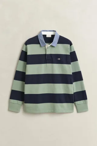 GANT - Classic Heavy Rugger surplus mint - Gr. - L