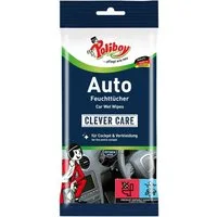 poliboy Auto Putztücher - 20 Tücher Reinigungstücher (20x18 cm, perfekt für die gründliche Reinigung des Innenraums - Made in Germany)