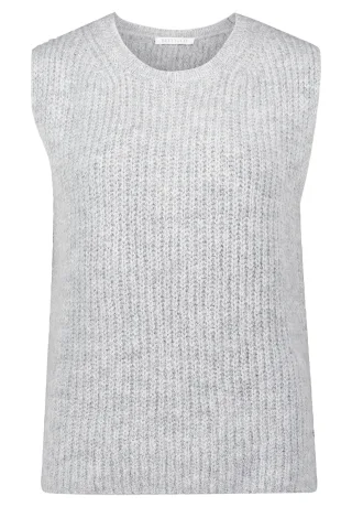 Betty & Co - Strickpullover light silver melange - Gr. - 40