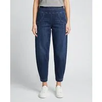 Stehmann 7/8-Jeans Rachell3-700W mit elastischem Bund und Flared Legs