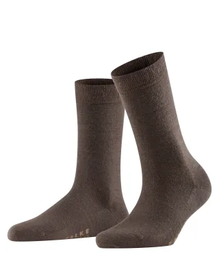 FALKE - FALKE Softmerino Damen dark brown - Gr. - 37.5