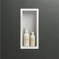Mai & Mai Ablageelement Wandnische Dusche Edelstahl Unterputz-Montage modern MBK01, Vertikale und horizontale Montage möglich,pflegeleicht,rostfrei