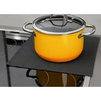 FireMat Küchenorganizer-Set FireMat Black Edition. Feuerfeste Unterlage für Induktionsherde, feuerfeste Unterlage TÜV Süd Zertifziert