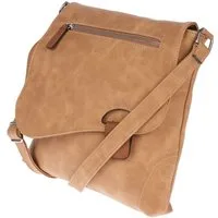 Christian Wippermann Umhängetasche Große Damen Tasche Umhängetasche Leder Optik, Crossover Leder Optik