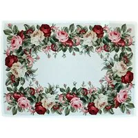 texpot Tischdecke mit Druckmotiv Rosen Mitteldecke Tischläufer (1-tlg)